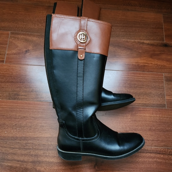Women's Tommy Hilfiger Knee High Fashion Boots - Picture 5 of 7